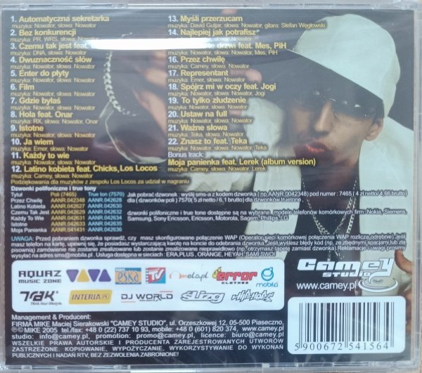 Nowator Alfabetyczny spis CD