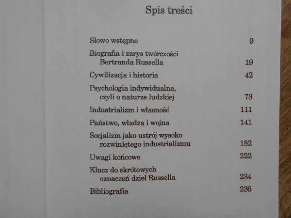 Aldona Litwiniszyn • Filozofia społeczna Bertranda Russellla