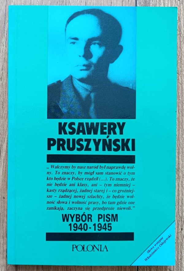 Ksawery Pruszyński Wybór pism 1940-1945