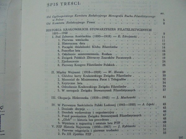 Krakowski Ruch Filatelistyczny 1893-1968