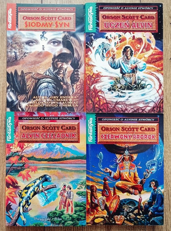 Orson Scott Card Opowieść o Alvinie Stwórcy 1-4