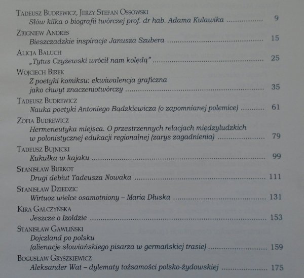 Od poetyki do hermeneutyki literaturoznawczej • Prace ofiarowane prof. Adamowi Kulawikowi w 70. rocznicę urodzin