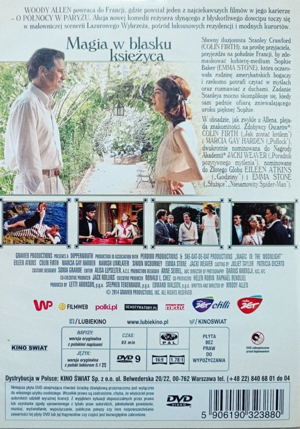 Woody Allen Magia w blasku księżyca DVD