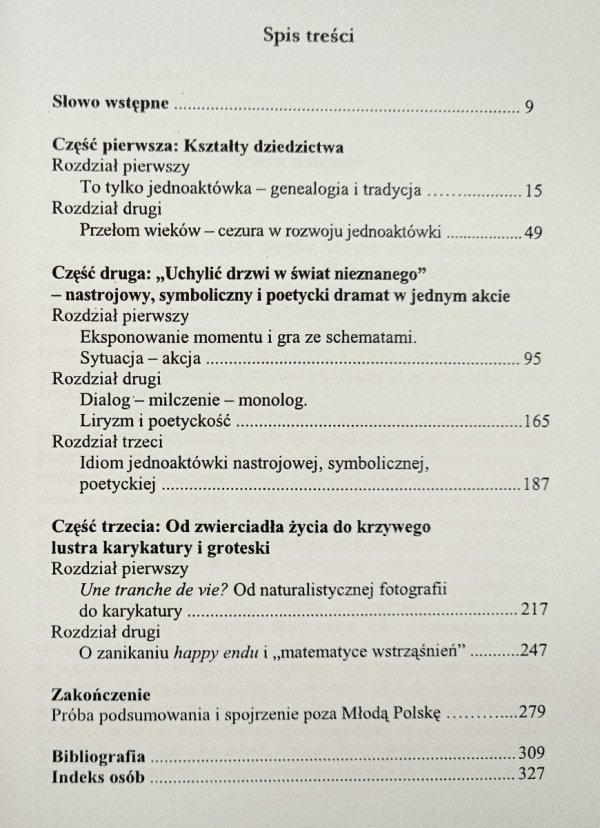 Marta Rusek Miniaturowe światy. Z dziejów jednoaktówki w Młodej Polsce