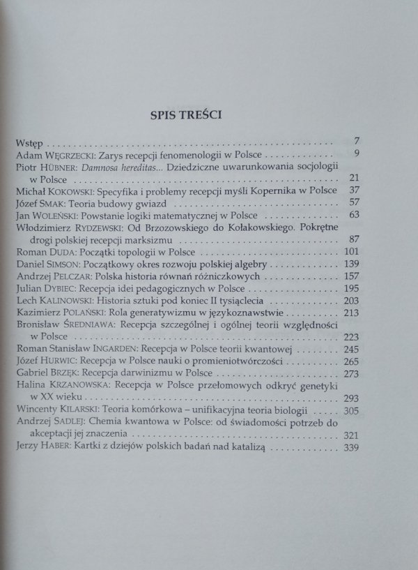 Adam Strzałkowski • Recepcja w Polsce nowych kierunków i teorii naukowych