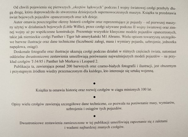 Martin Dougherty • Czołgi. Od Pierwszej Wojny Światowej do współczesności