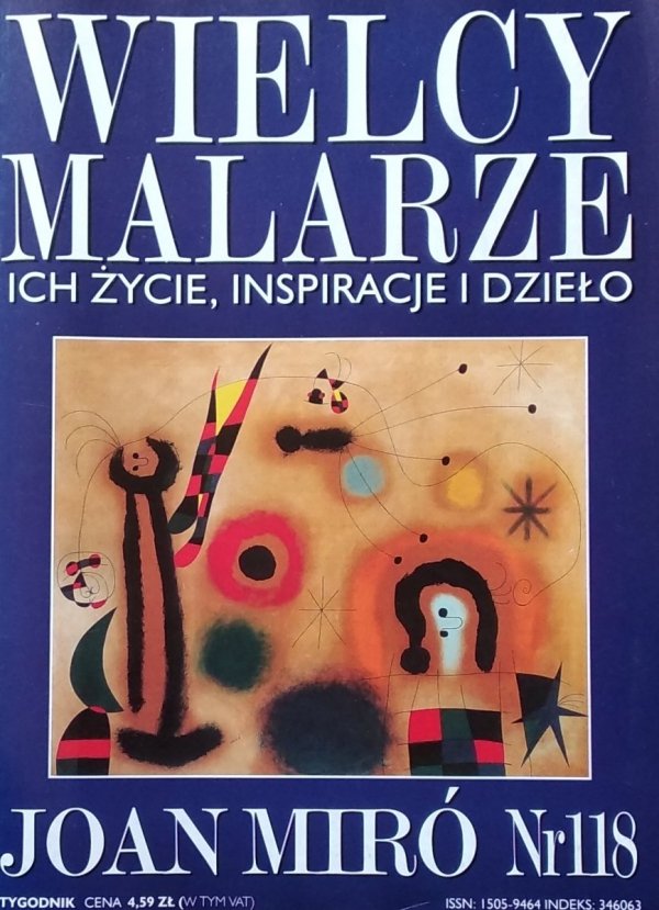 Joan Miro • Wielcy Malarze Nr 118