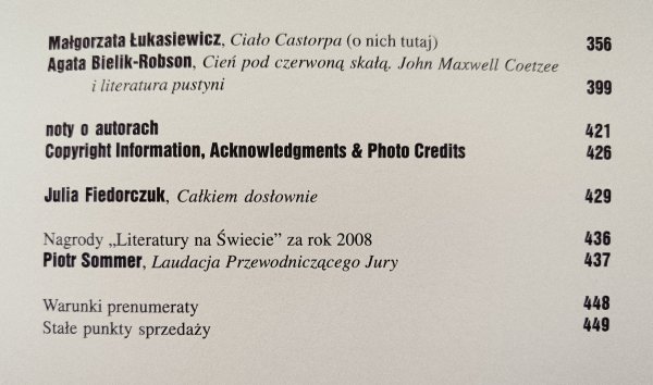 Literatura na Świecie 7-8/2009 Walia
