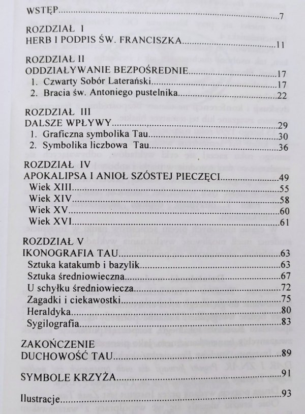 Damien Vorreux Franciszkański symbol Tau. Historia, teologia i ikonografia
