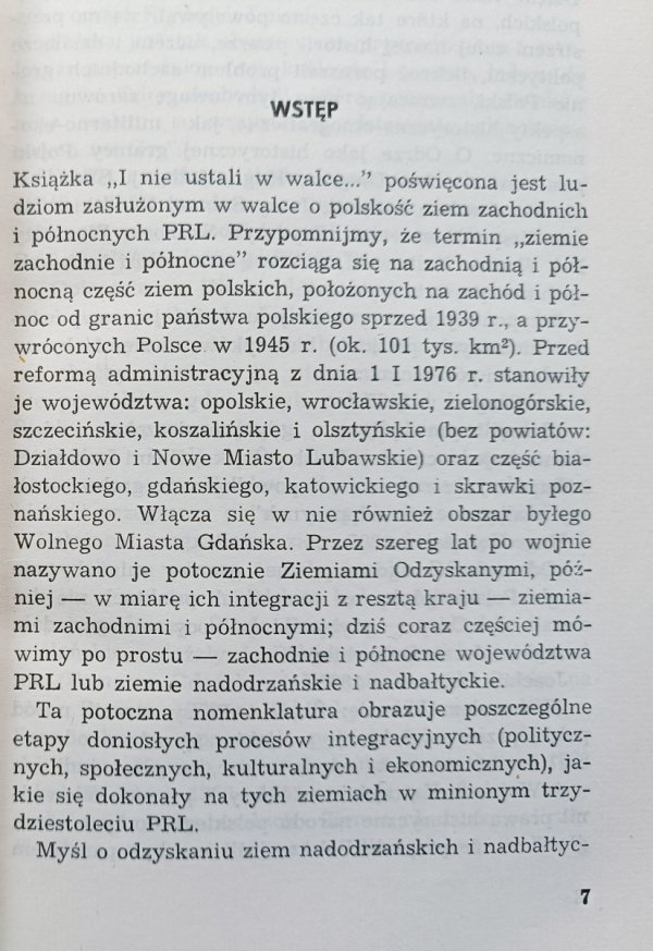 Jerzy Oleksiński I nie ustali w walce