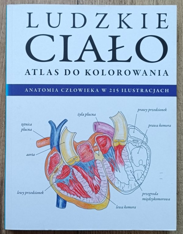 Ludzkie ciało atlas do kolorowania