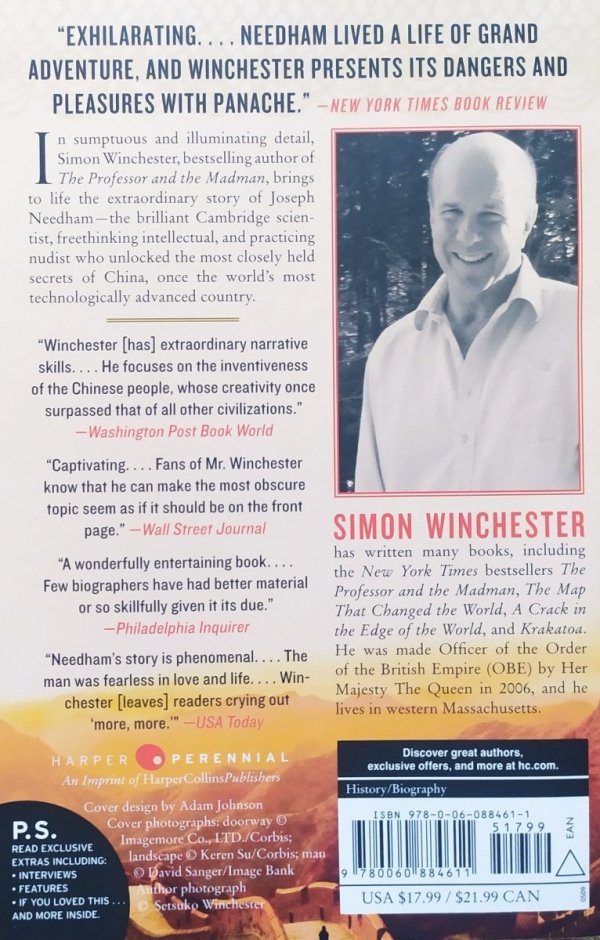 Simon Winchester The Man Who Loved China