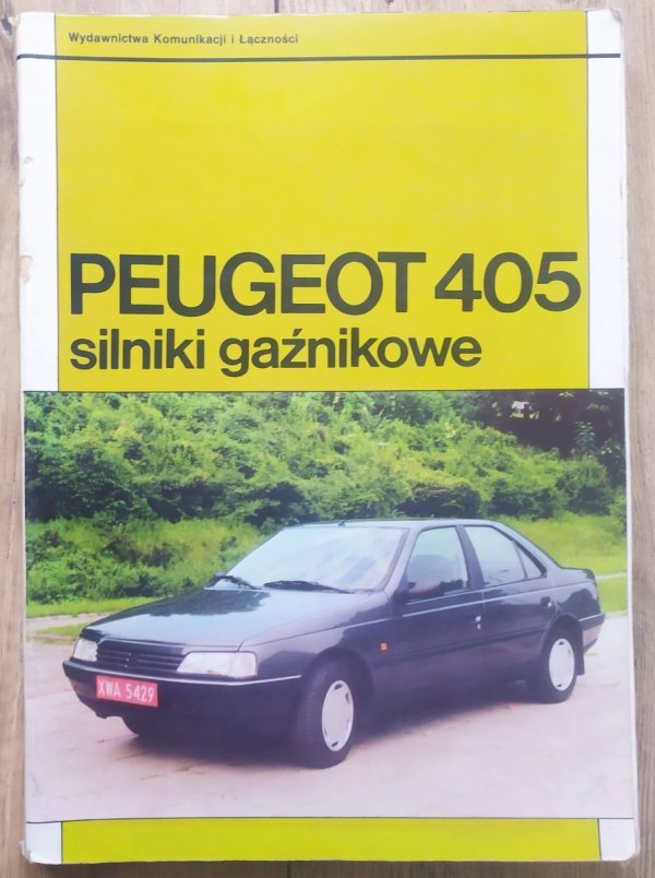 Peugeot 405. Silniki gaźnikowe