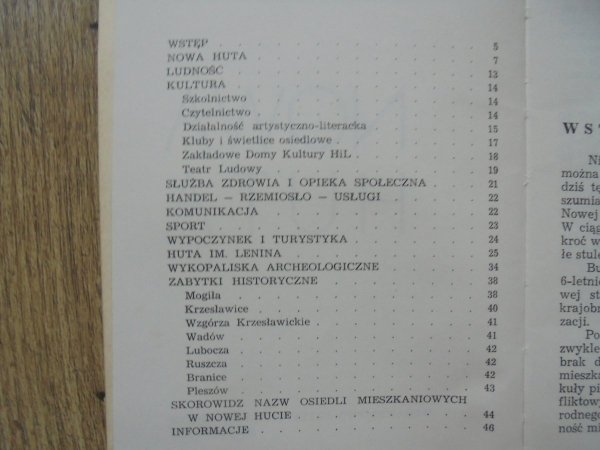 Nowa Huta. Informator turystyczny [1970]