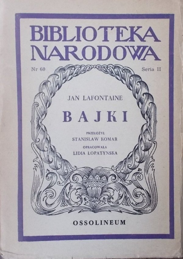 Jan Lafontaine • Bajki 