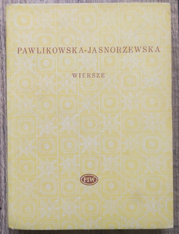 Maria Pawlikowska Jasnorzewska Wiersze [Biblioteka Poetów]