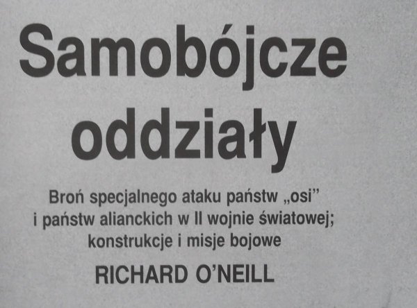 Richard O'Neill • Samobójcze oddziały