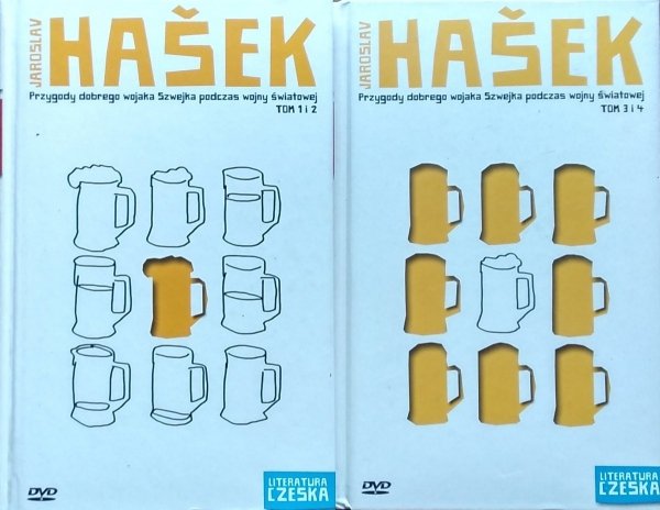 Jaroslav Hasek • Przygody dobrego wojaka Szwejka podczas wojny światowej [komplet]
