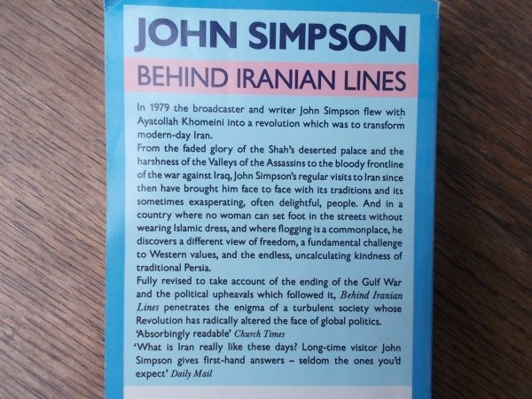 John Simpson • Behind Iranian Lines