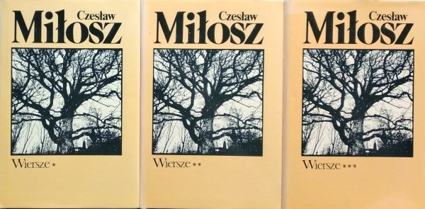 Czesław Miłosz • Wiersze [komplet]