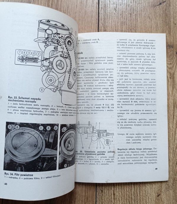 Instrukcja obsługi samochodów WAZ 2103 / Łada