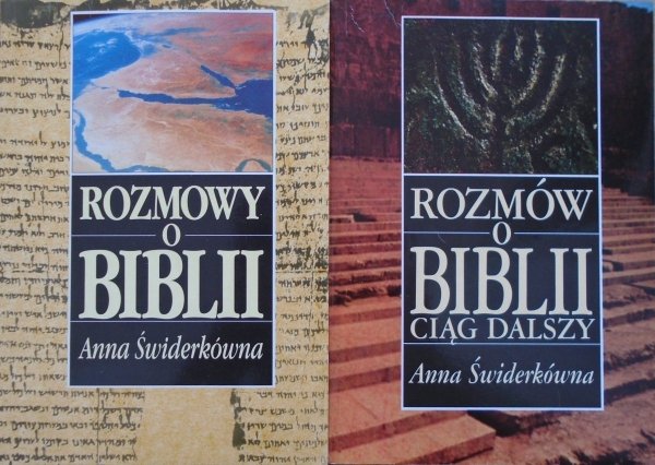 Anna Świderkówna • Rozmowy o Biblii. Rozmów o Biblii ciąg dalszy