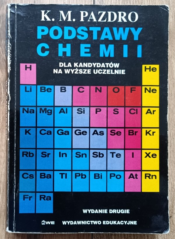 Krzysztof Pazdro Podstawy chemii dla kandydatów na wyższe uczelnie