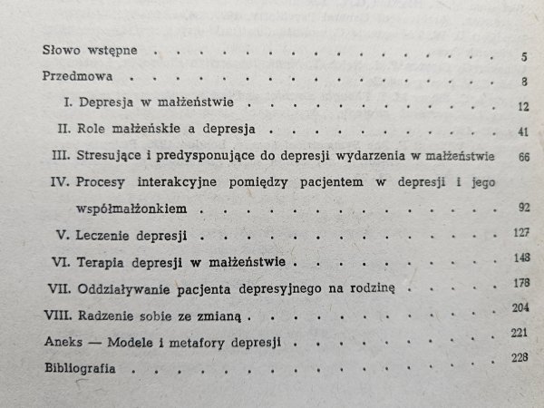 Mary Hinchliffe, Douglas Hooper, John Roberts Melancholia małżeńska
