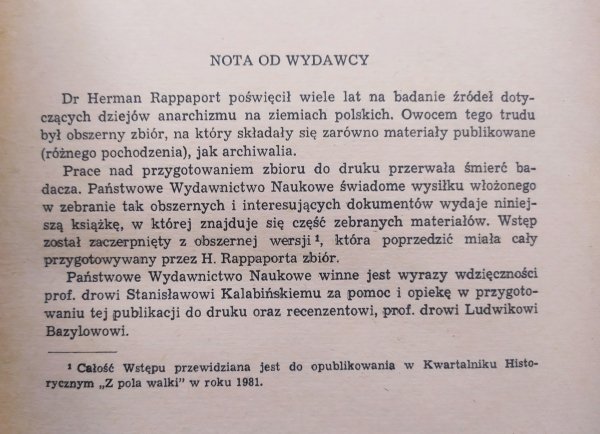 Anarchizm i anarchiści na ziemiach polskich do 1914 r.