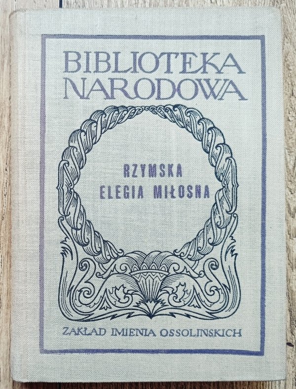 Rzymska elegia miłosna