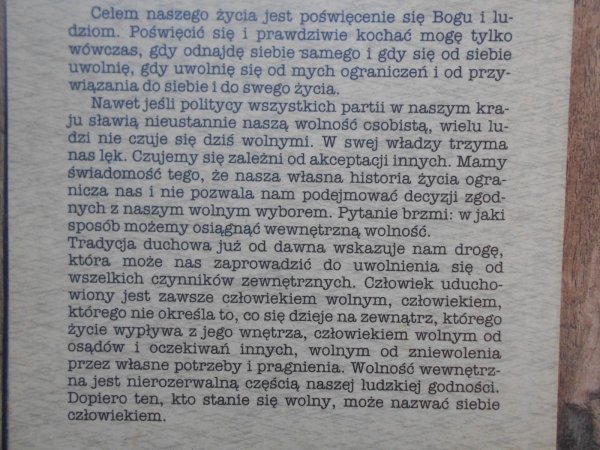 Anselm Grun • Drogi ku wolności
