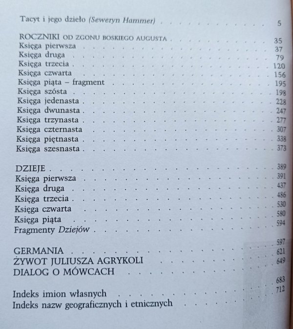 Tacyt Dzieła / Czytelnik 2004