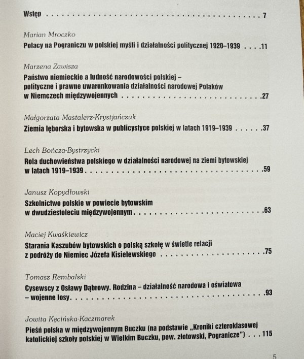 Działalność narodowa Polaków na północnym pograniczu polsko-niemieckim w dwudziestoleciu międzywojennym