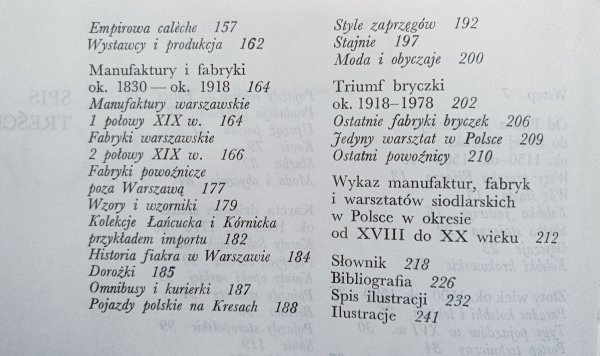 Teresa Żurawska Polskie powozy
