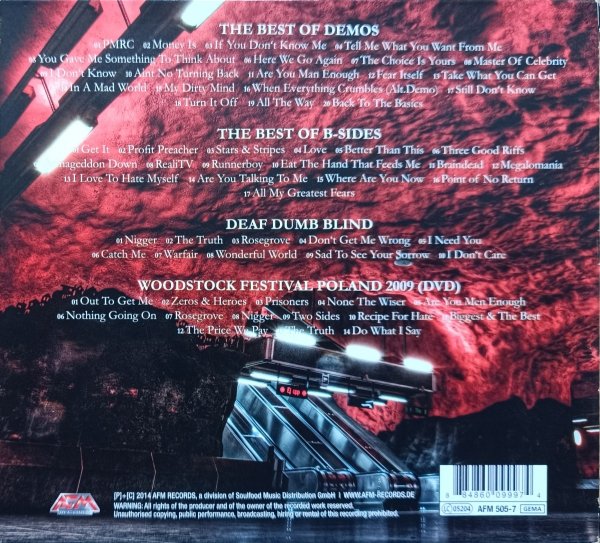 Clawfinger Deafer Dumber Blinder. 20 Years Anniversary Box 1993 - 2013 3CD+DVD