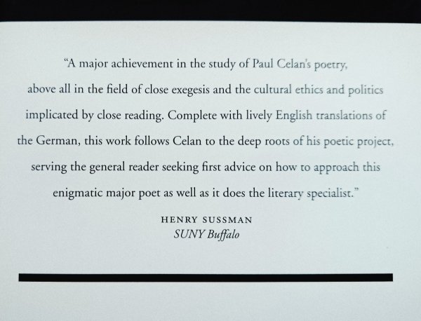 Rochelle Tobias The Discourse of Nature in the Poetry of Paul Celan