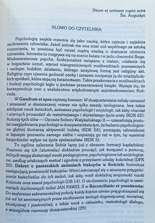 red. Józef Makselon Psychologia dla teologów