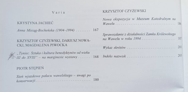 Studia Waweliana IV