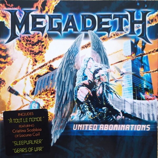 Megadeth United Abominations CD