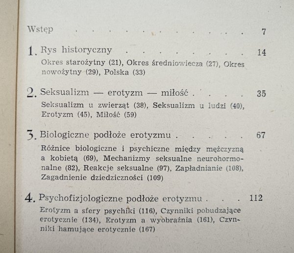 Kazimierz Imieliński Erotyzm