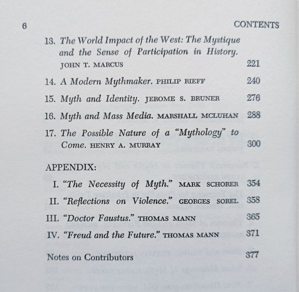 Myth and Mythmaking zdjęcie książki