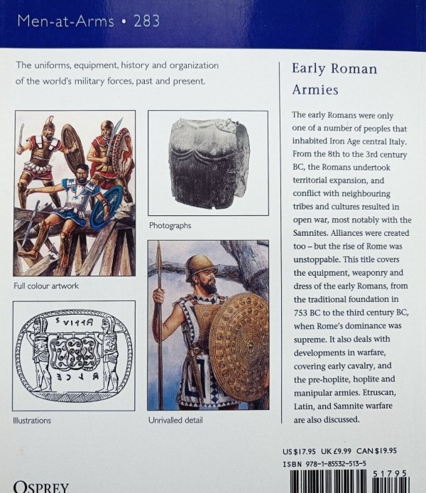 Nicholas Sekunda, Simon Northwood Early Roman Armies