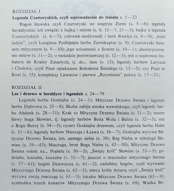 Marek Derwich, Marek Cetwiński Herby, legendy, dawne mity