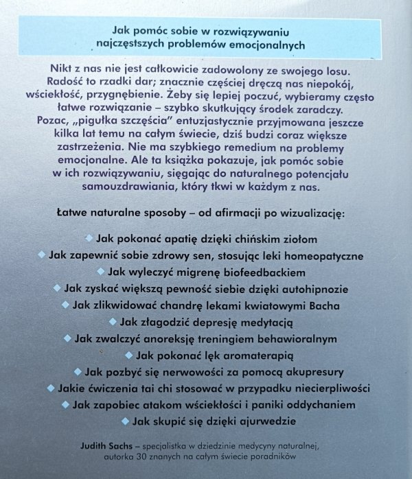 Judith Sachs Zamiast Prozaca
