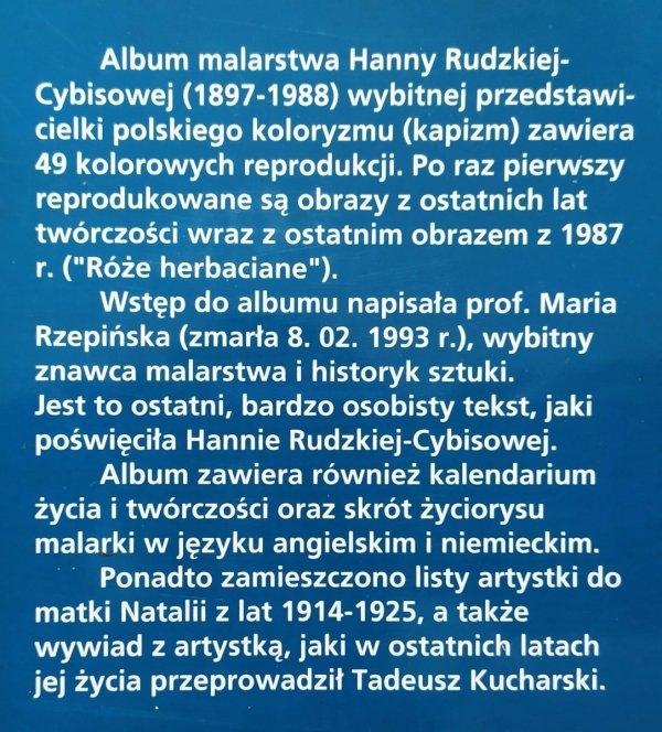 Maria Rzepińska Hanna Rudzka-Cybis