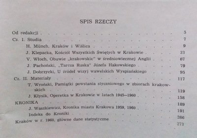 Kronika miasta Krakowa 1959-1960