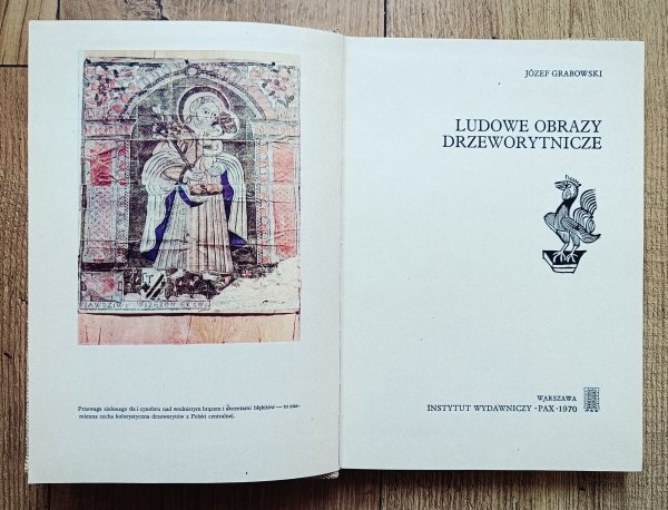 Józef Grabowski Ludowe obrazy drzeworytnicze