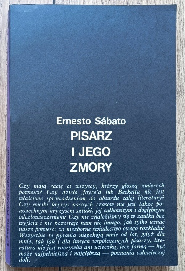 Ernesto Sabato Pisarz i jego zmory