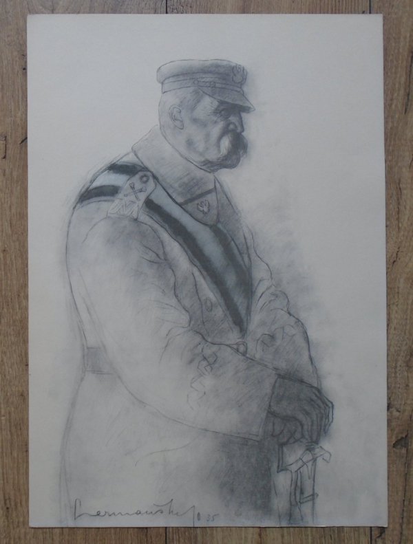grafika z teki Józef Piłsudski w 13 planszach [Zdzisław Czermański]