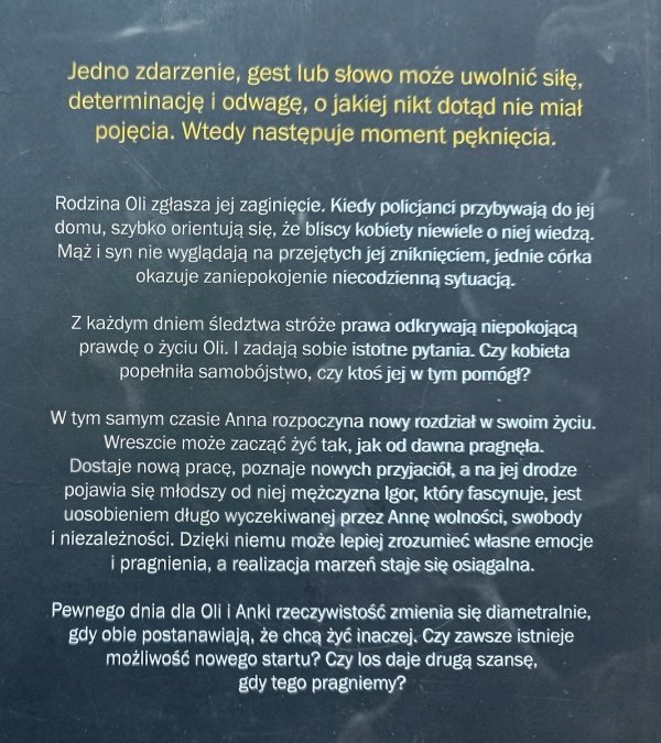 Kasia Magiera Moment pęknięcia